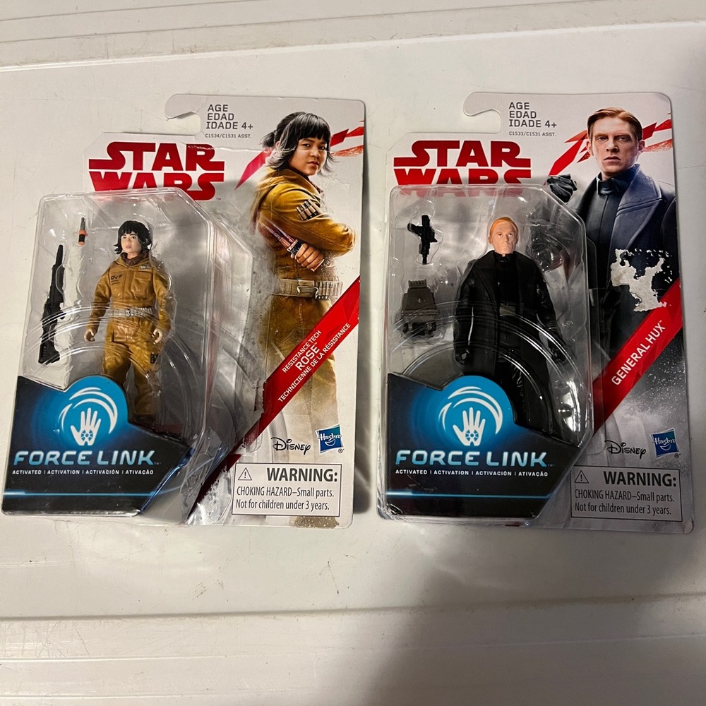 Star Wars Force Link Action Figures - Rose & General Hux